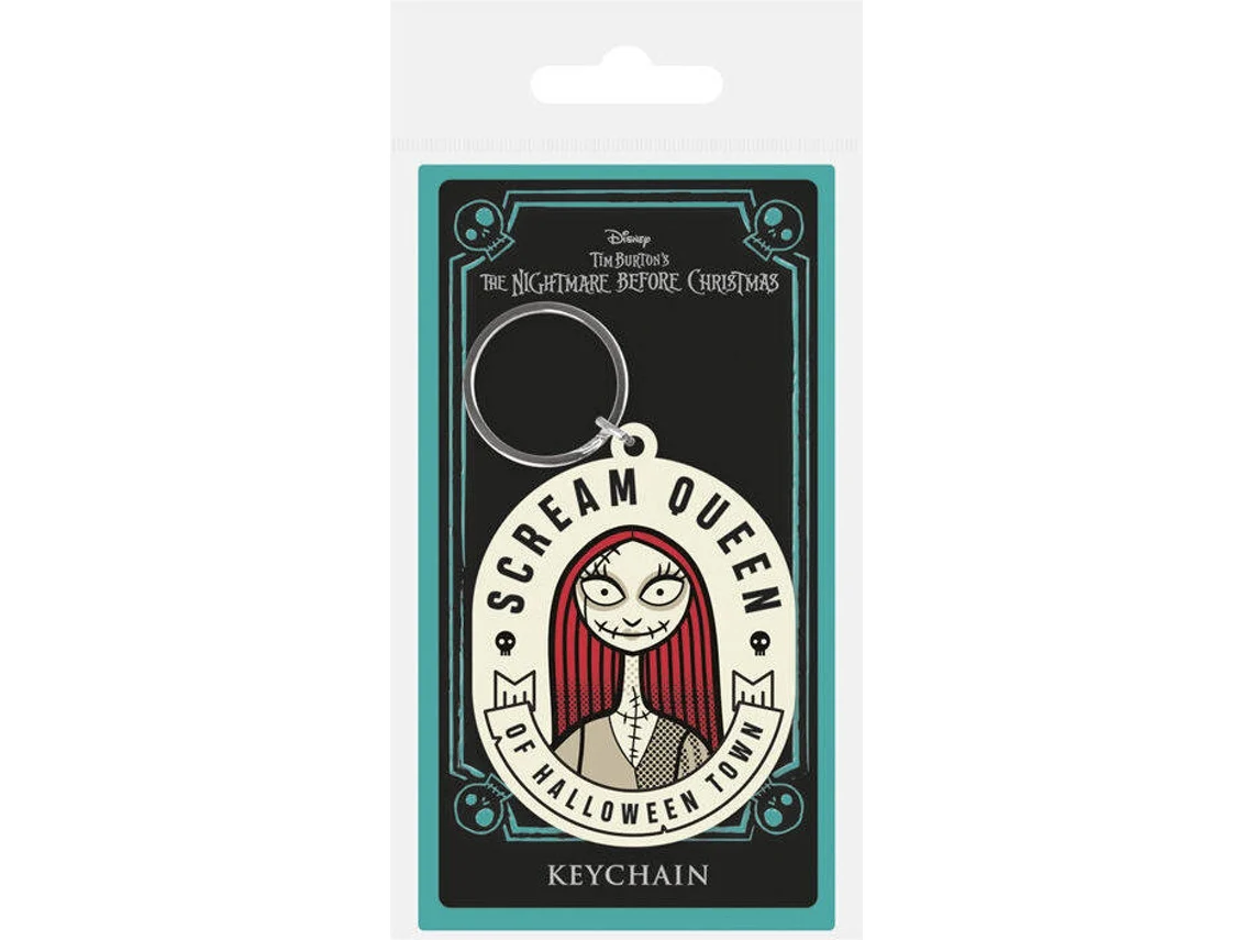 Llavero PYRAMID INTERNATIONAL Pesadilla Antes de Navidad: Scream Queen Beige