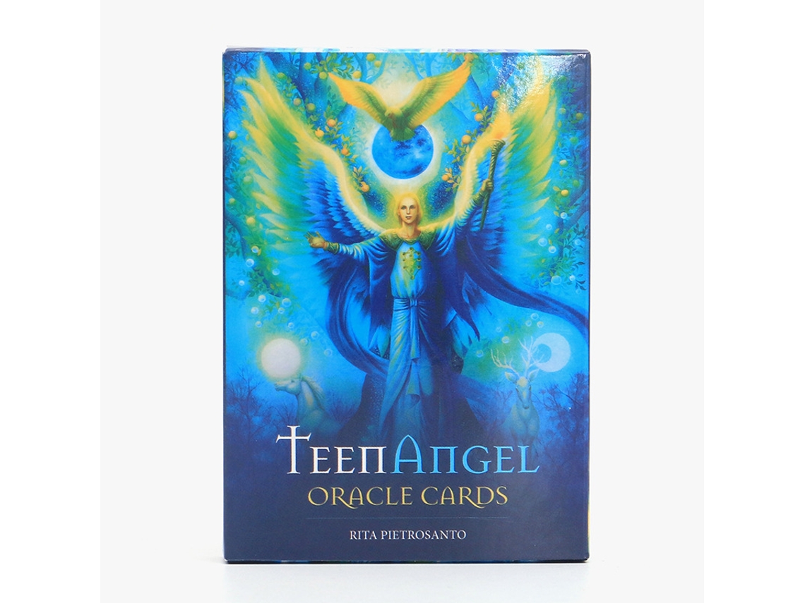 Teen Angel Oracles, Un Juego De Mesa Con 40 Cartas Interactivas.