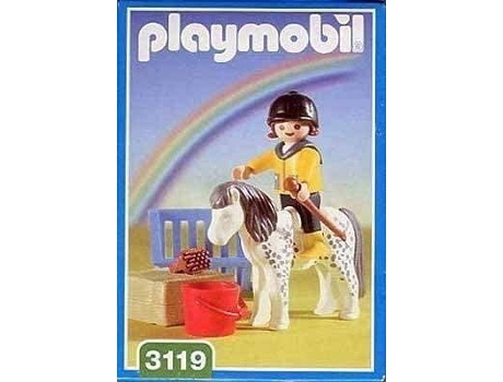 PLAYMOBIL Menina con Poney