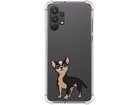 Carcasa Samsung Galaxy A32 4G TUMUNDOSMARTPHONE Dibujos Antigolpes Perros 05 Multicolor