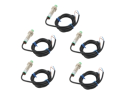 2026horizon-5pcs Interruptor De Proximidad M12x1 Sensor 2 Hilo Normalmente Abierto 90‑250vac Para Detección De Distancia