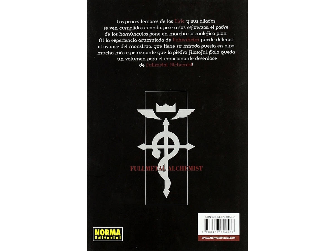 Libro Fullmetal Alchemist 26 de Hiromu Arakawa (Español)