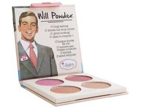 Bálsamo Labial THEBALM The Face Will Powder Quad (10 g)