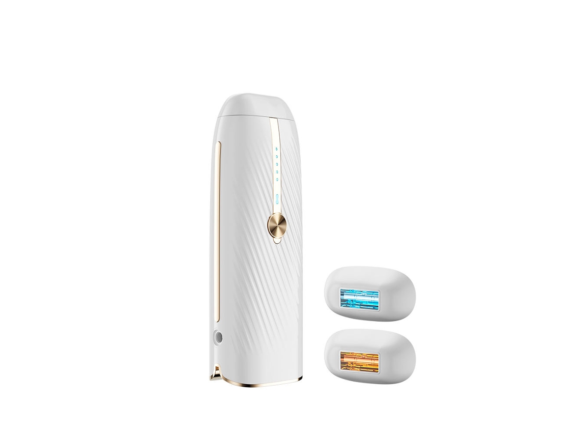 Depilación Ipl 21j Con Tecnología De Doble Pulso Y Enfriamiento Por Hielo (blanco)