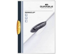 Carpeta DURABLE Swingclip Naranja (A4 - Polipropileno)