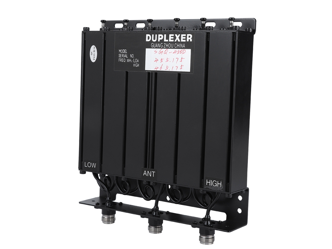 Duplexor UHF (Transmisión 455,175, Recepción 465,175)
