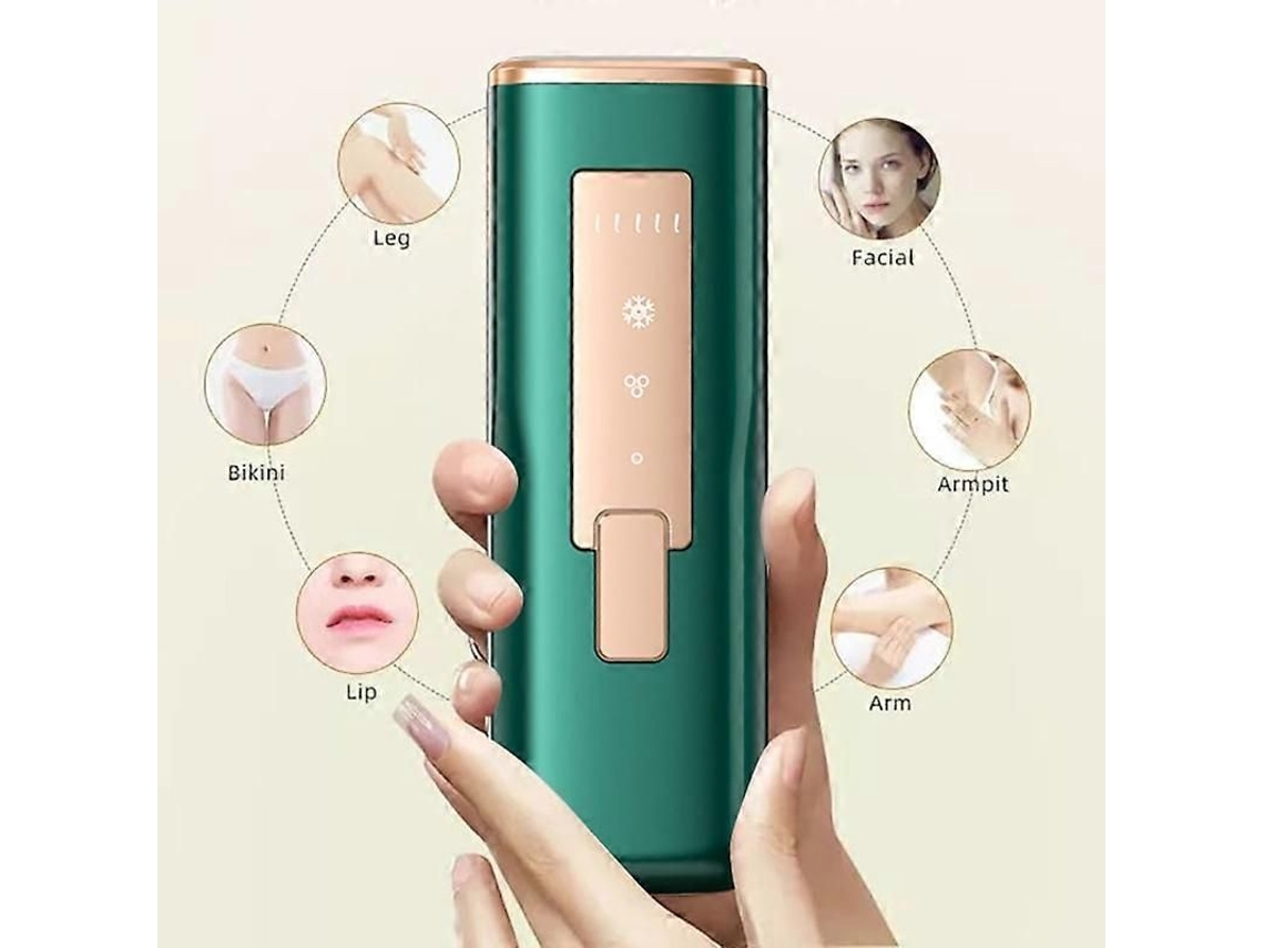 Depilação a Laser Permanente Pakiss Ice Ipl para Homens e Mulheres no Rosto, Pernas, Braços, Costas e Corpo Todo Fy b507 GOKOCO