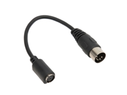 Cable Convertidor De Teclado Y Ratón Din De 5 Pines Macho A Mini Din De 6 Pines Hembra. Adaptador De Teclado Y Ratón Para Ps2 De 5,9 Pulgadas.