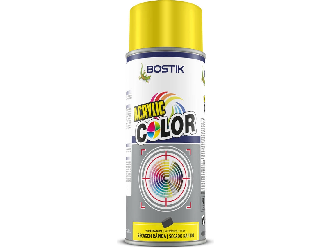 Color 1021 Amarillo BOSTIK Acrylic Ral Brillante 400 ml