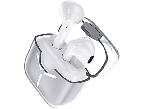 Auriculares Azultooth True Inalámbrico YAN-X2-2 (In Ear - Micrófono - Blanco)