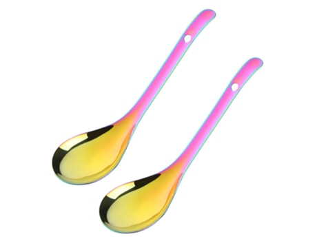 Cuchara Mágica Para Arroz De Acero Inoxidable 304 - Juego De 2 Piezas JEIIBRZUI