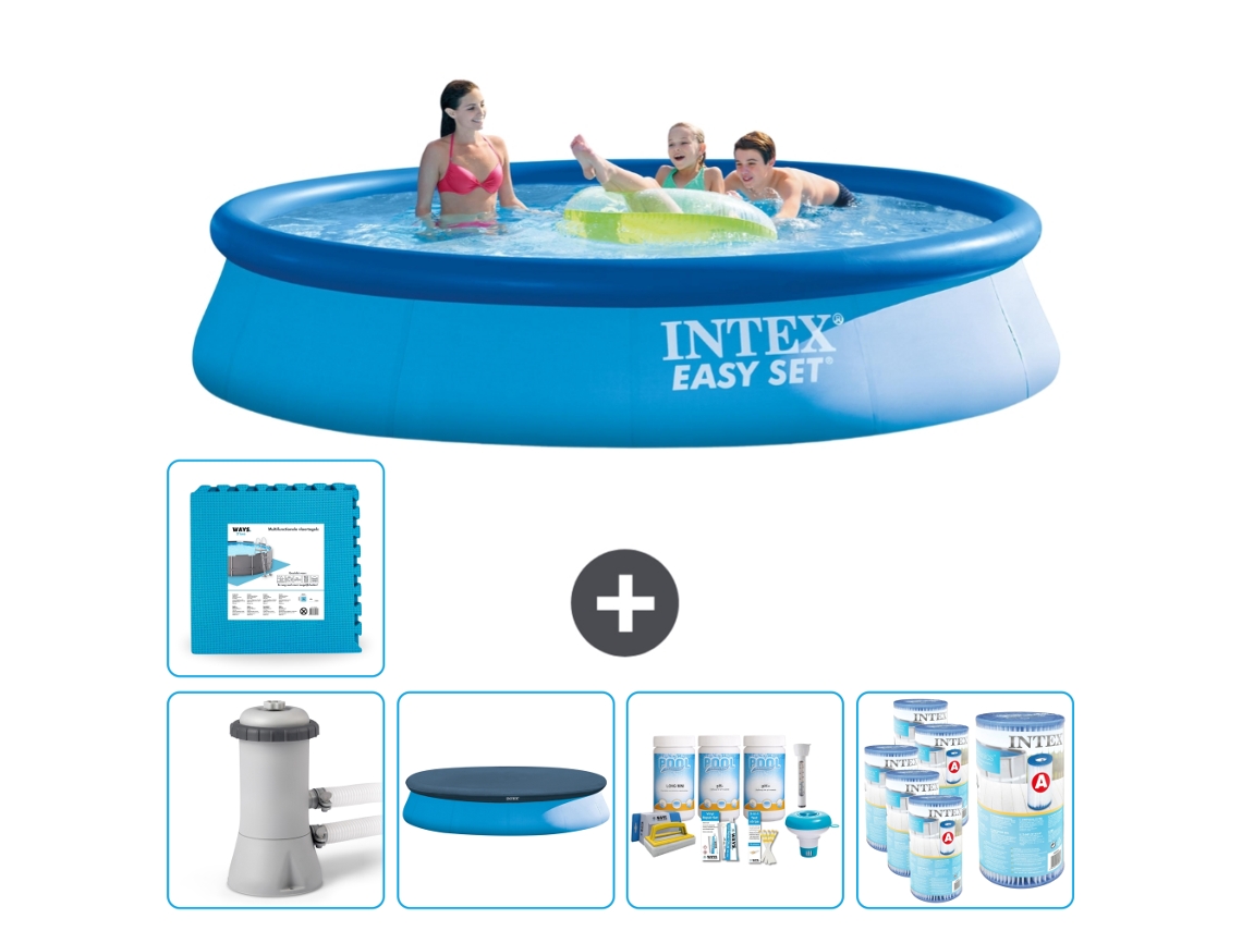 Piscina Insuflável INTEX 28142GN-CB16 (7290 L - 396x84cm)