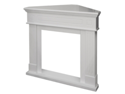 Revestimento De Madeira Para Lareira De Canto, 110 X 63 X 102 Cm, Ford Blanco Divina Fuego