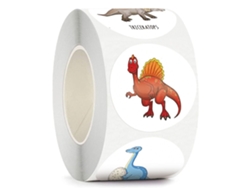 (estilo 2) 500 Pegatinas De Dinosaurios, Diseños De Dinosaurios De Dibujos Animados, Adecuadas Para Niños.