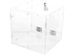 Urna De Votación De Acrílico Transparente Con Cerradura, Buzón Seguro Para Sugerencias Y Votaciones, Donaciones Y Sorteos.