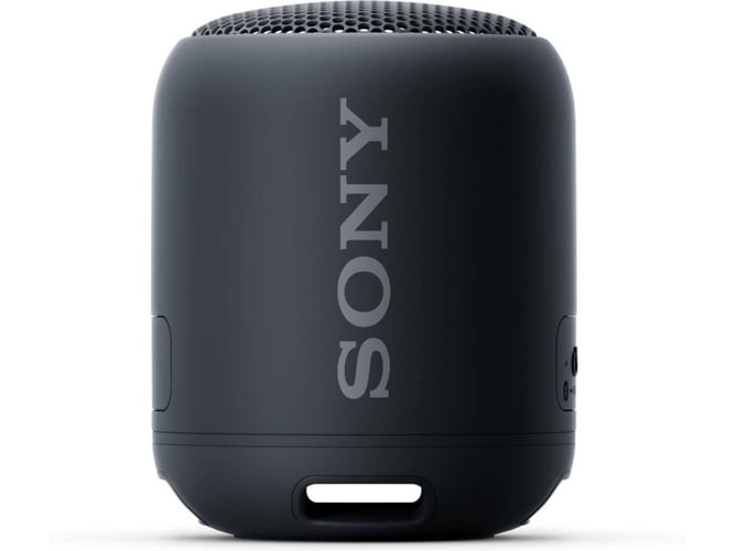 Altavoz Bluetooth SONY XB12 (Negro - Autonomía: Hasta 16 Horas - Alcance: 10m)
