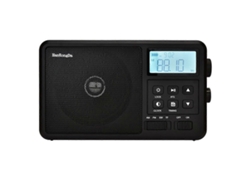 Radio portátil 206 FM AM SW con pantalla LCD grande, radio de banda completa, batería, grabadora, altavoz, UE PL GOKOCO