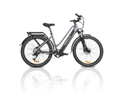 Bicicleta eléctrica urbana Hedatx Tx10 con neumáticos de 27,5", motor de 500 W y batería de 48 VE y 19,2 Ah.