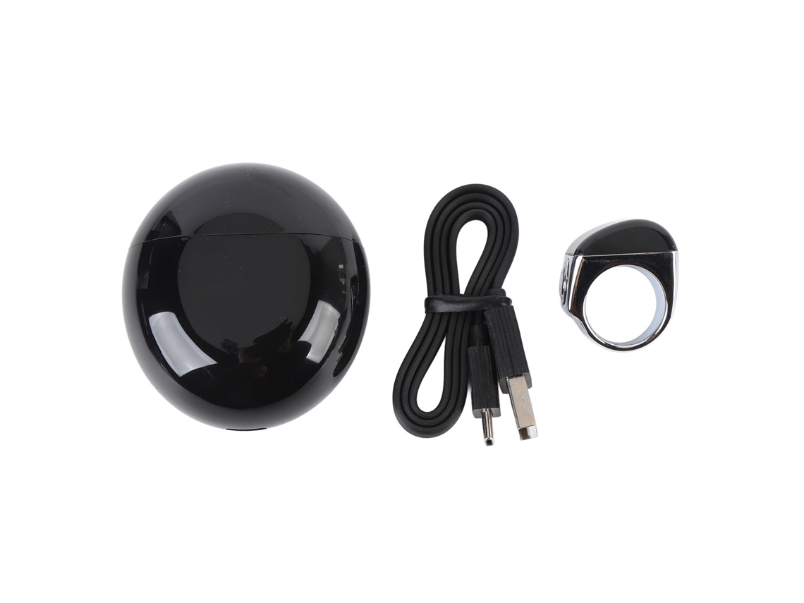 Anillo Inteligente Tasbih Con Contador Digital Y Recordatorio De Oración, Ip67, Compatible Con Aplicaciones, Aleación De Zinc De 18 Mm.