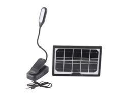 2026-as-lámpara De Pinza Solar Recargable Con Cuello Flexible Luz Blanca Cálida Anti-parpadeo Para Lectura 5v