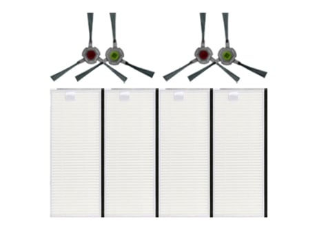 Substituição de acessórios de limpeza doméstica para ecovacs