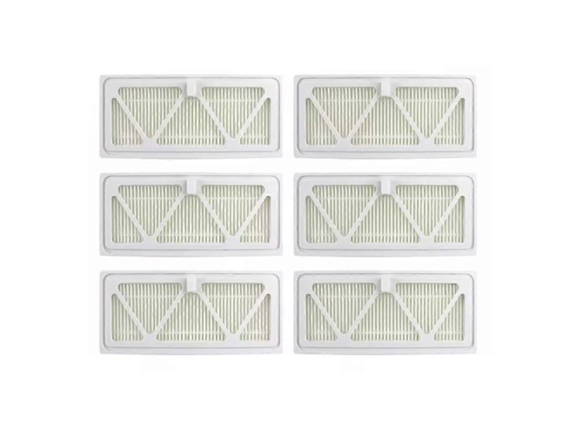 Conjunto de 6 filtros HEPA de reposição para o interior dos aspiradores Romo P / Romo A / Romo S - Acessórios para casa