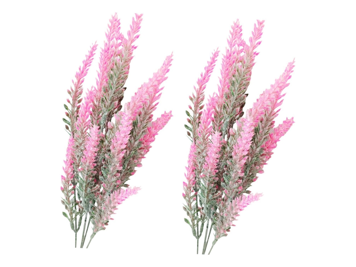 Ramo de flores artificiales de 2 piezas slowmoose