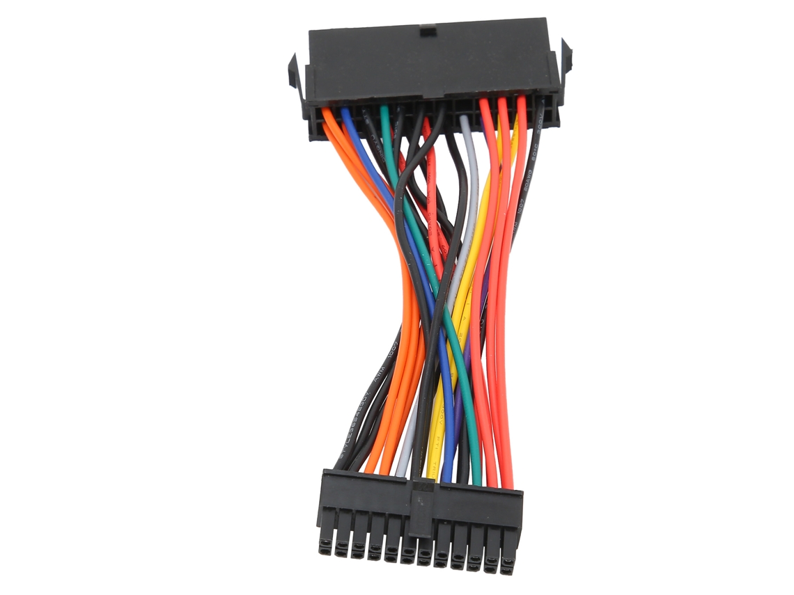 Adaptadores De Cable De Alimentación Atx De 24 Pines Grandes A 24 Pines Pequeños De 15 Cm Para Dell 780 980 760 960
