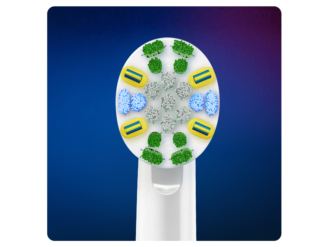 Cabezales de Recambio ORAL B Floss Action Blanco 3 unidades Worten.es