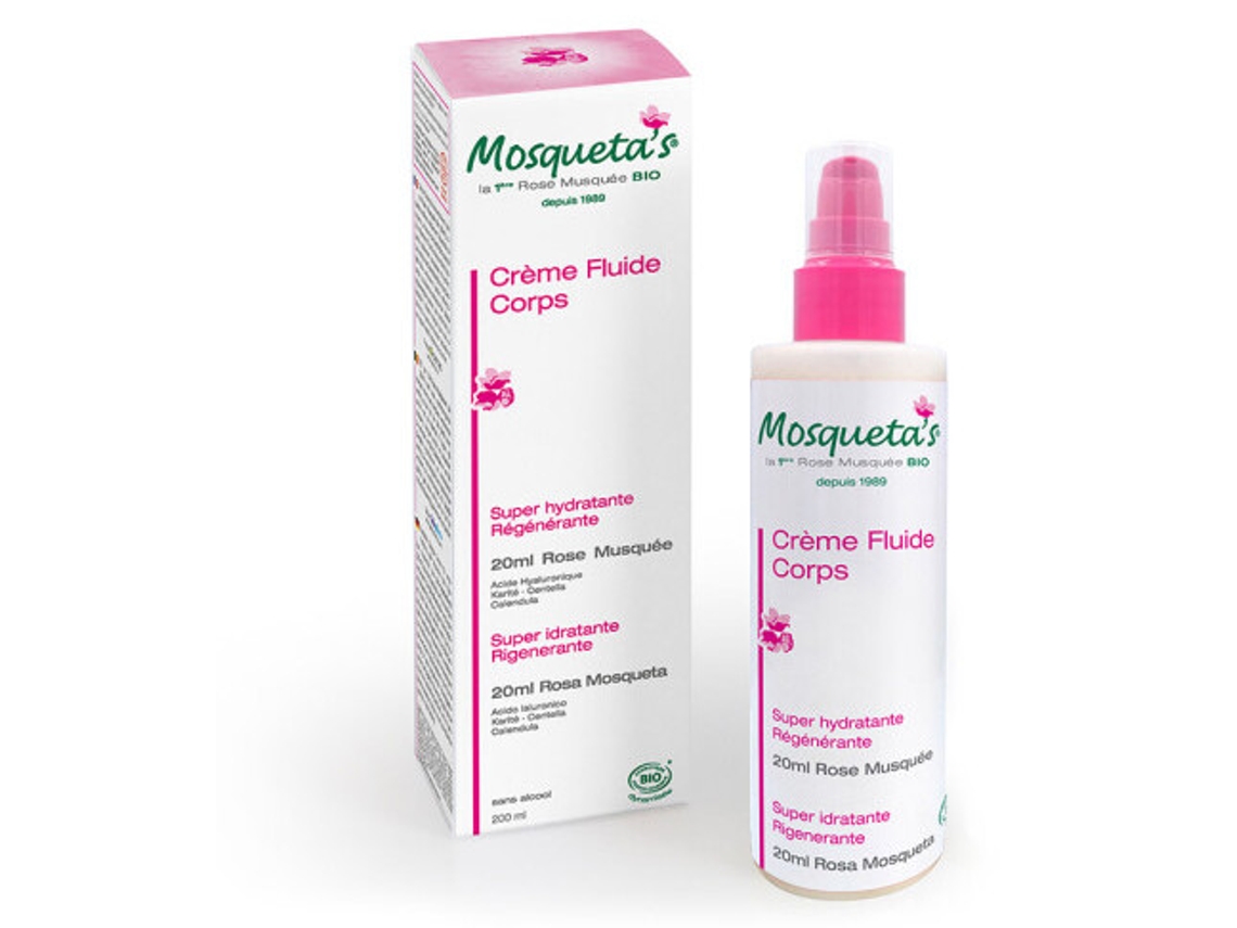 Crema Corporal Fluida Rosa Mosqueta 200 Ml Rosa Mosqueta