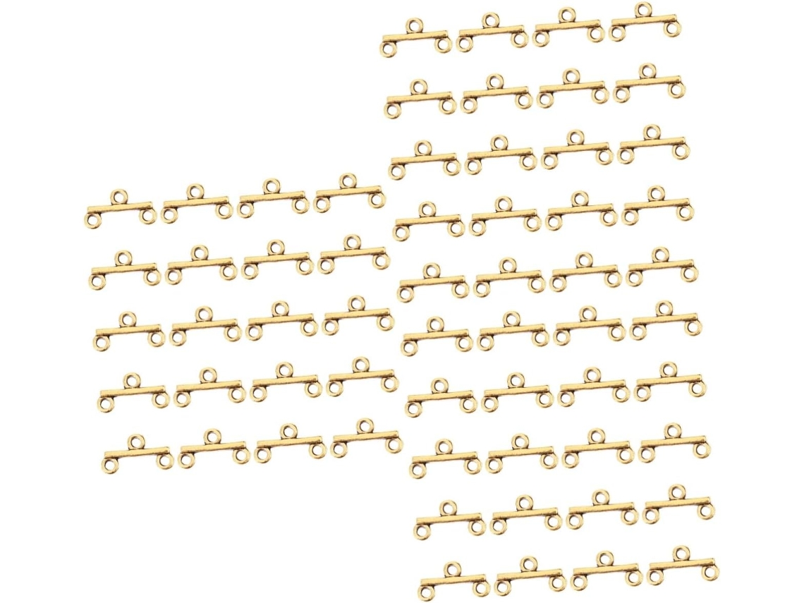Nuobesty 300 Piezas De Componentes De Joyería De Color Antiguo Para La Confección De Collares Y Pulseras.