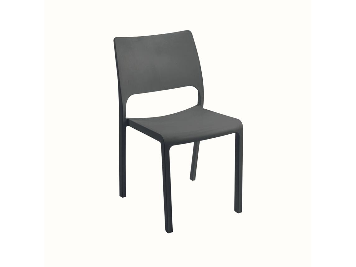 Silla de Jardín IPAE Resina Sbracos Breva Antracite