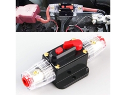 Disyuntor De Circuito De Coche, Protector Automático (100a) Para 12v-24v Dc, Solar, Barcos, Rv Y Audio