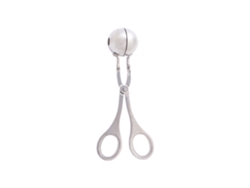 Cuchara medidora de acero inoxidable Kitchen Craft para masa de galletas, albóndigas y melón