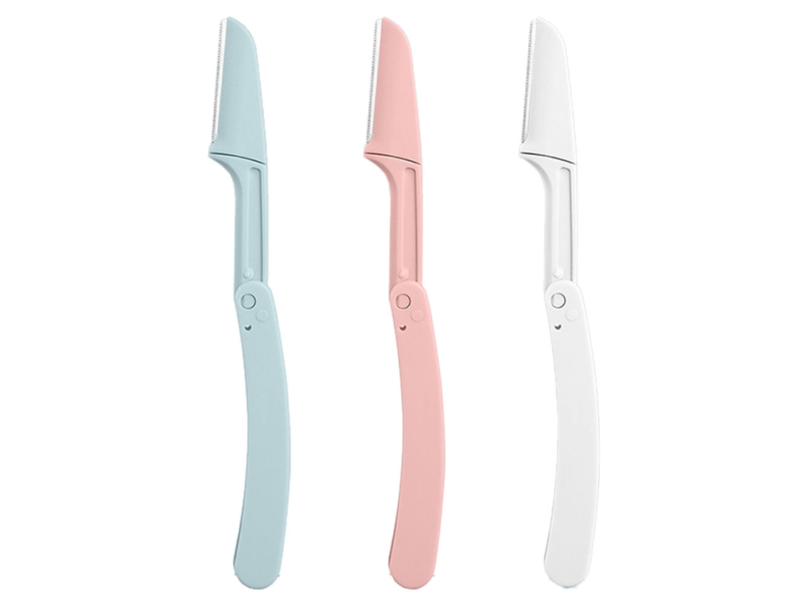 Ferramenta De Beleza De Precisão, Barbeadores Faciais Do Dermaplaner Dobrável, Remoção De Cabelo Indolor Para Mulheres, Aprimorando Sua Rotina Diária