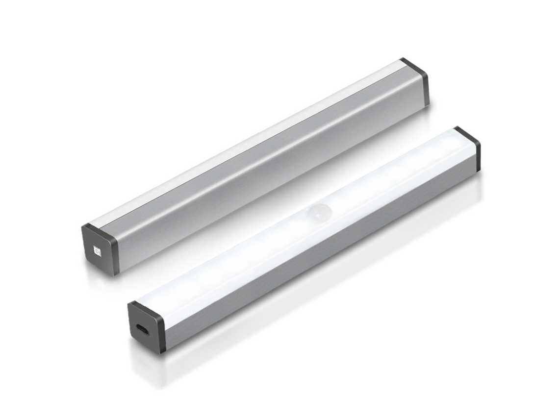 Luz Parede Inteligente 21cm Branco Quente Sensor P Escada ZYBLSSBB