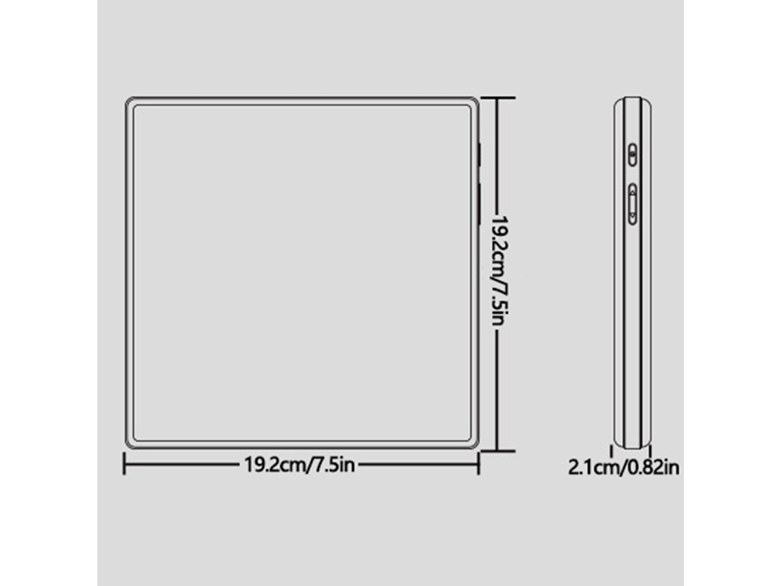 2026as-pantalla Led Pixel 10.6 Pulgadas 32x32 Programable Con Modo Música Y Buzzer Control Por App