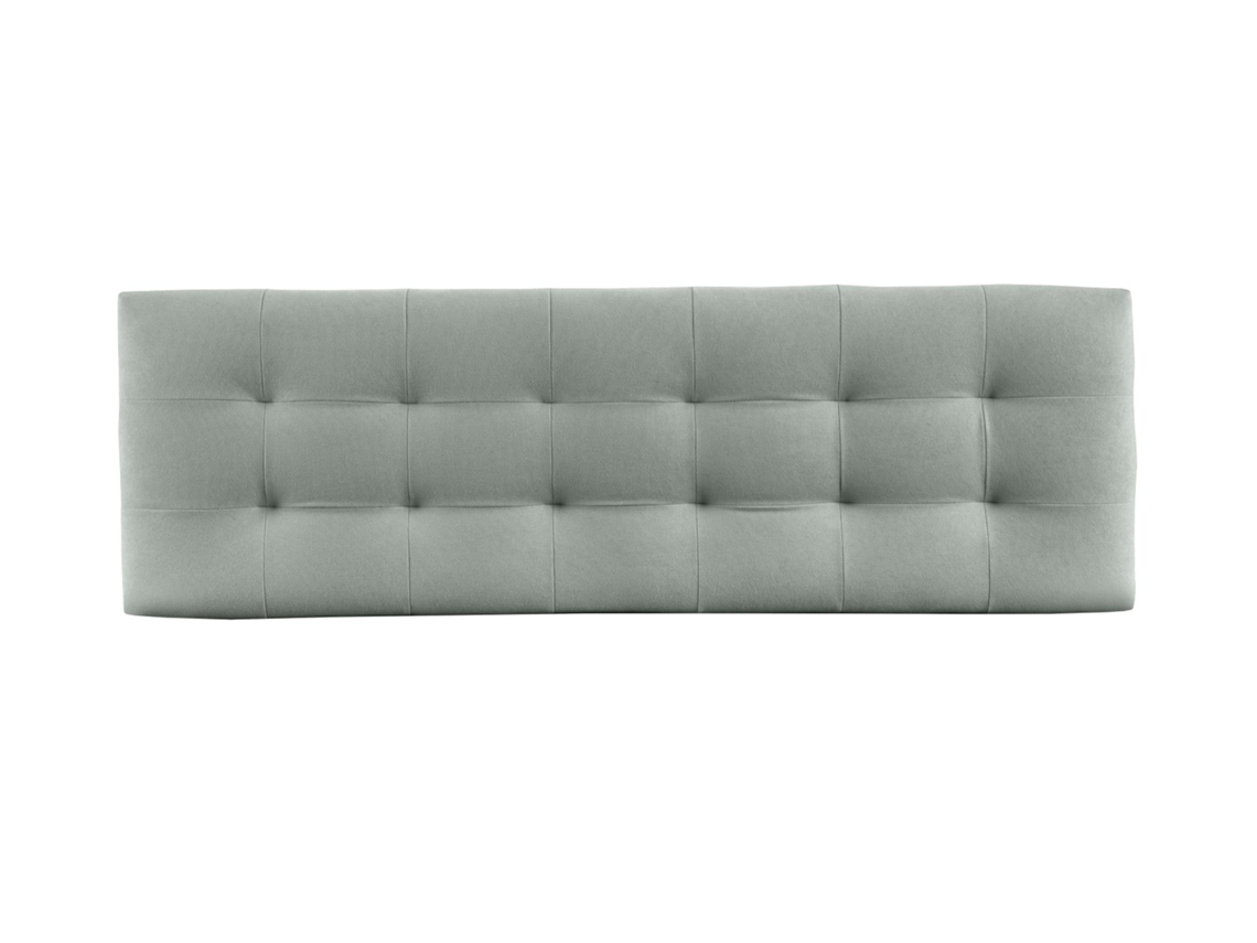 Cabecero Tapizado VERSALLES para Cama 135 ado Microfibra AquaClean Aguamarina ( 145 x 50 x 7 cm)