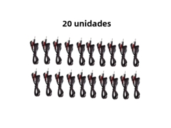 (20 Piezas) Cables De Electrodos Conductores Con Conexiones De Punta Digital, Herramientas De Terapia Digital
