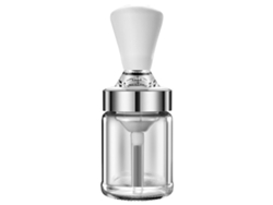 Botella De Aceite De Vidrio Con Cepillo De Silicona Y Dispensador De Vaso Medidor Para Barbacoa, Freír, Asar Y Acampar.