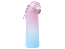 Botella De Agua Deportiva De 650 Ml (rosa), Fabricada En Plástico Reutilizable.