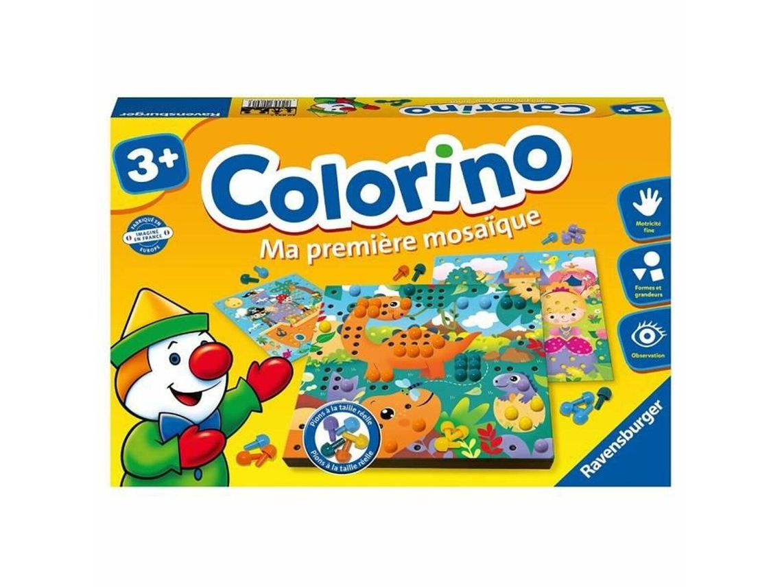 Juego Colectivo RAVENSBURGER Colorino My first mosaic (Edad Mínima Recomendada: 3 años - Versión en Francés)