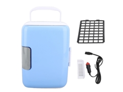 Mini Refrigerador Portátil Compacto De 4 Litros Con Modos De Refrigeración Y Calefacción Para El Coche, La Oficina Y El Dormitorio.