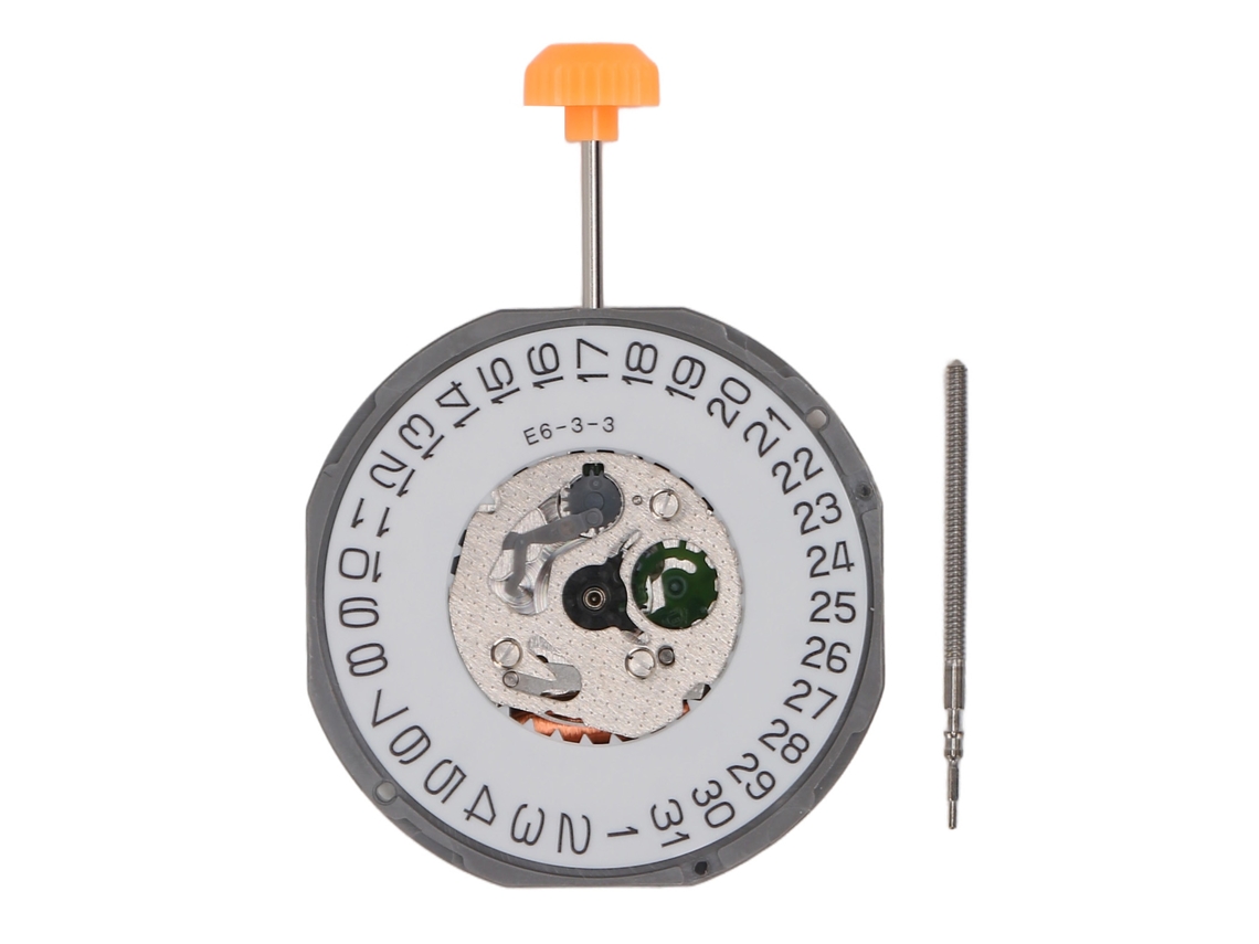 Mecanismo De Reloj De Cuarzo De 3 Pines Para Reparación 1m12 Con Accesorios - Fácil Instalación