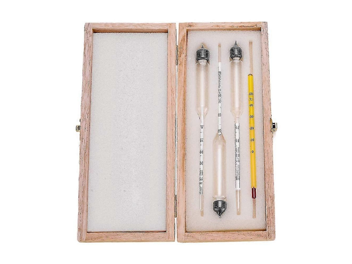 Juego de 3 alcoholímetros, termómetros e hidrómetros Ly Ebike