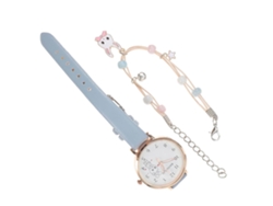 Reloj Rabbit, relojes ligeros, para niños, cuarzo, para niños con decoraciones, para niños, para estudiar GOKOCO