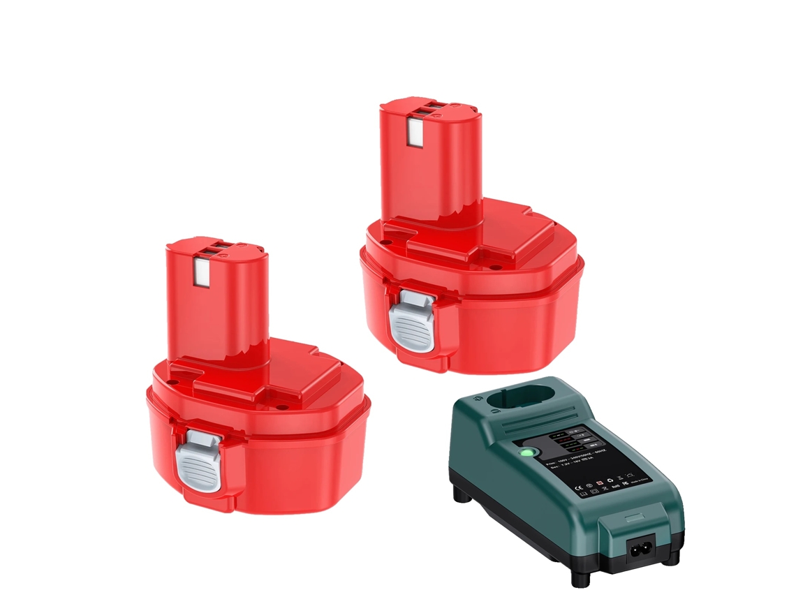 Batería de repuesto NiMH, 14,4 V, capacidad de 3500 mAh, juego de cargadores OEM de 2 x 3,5 Ah