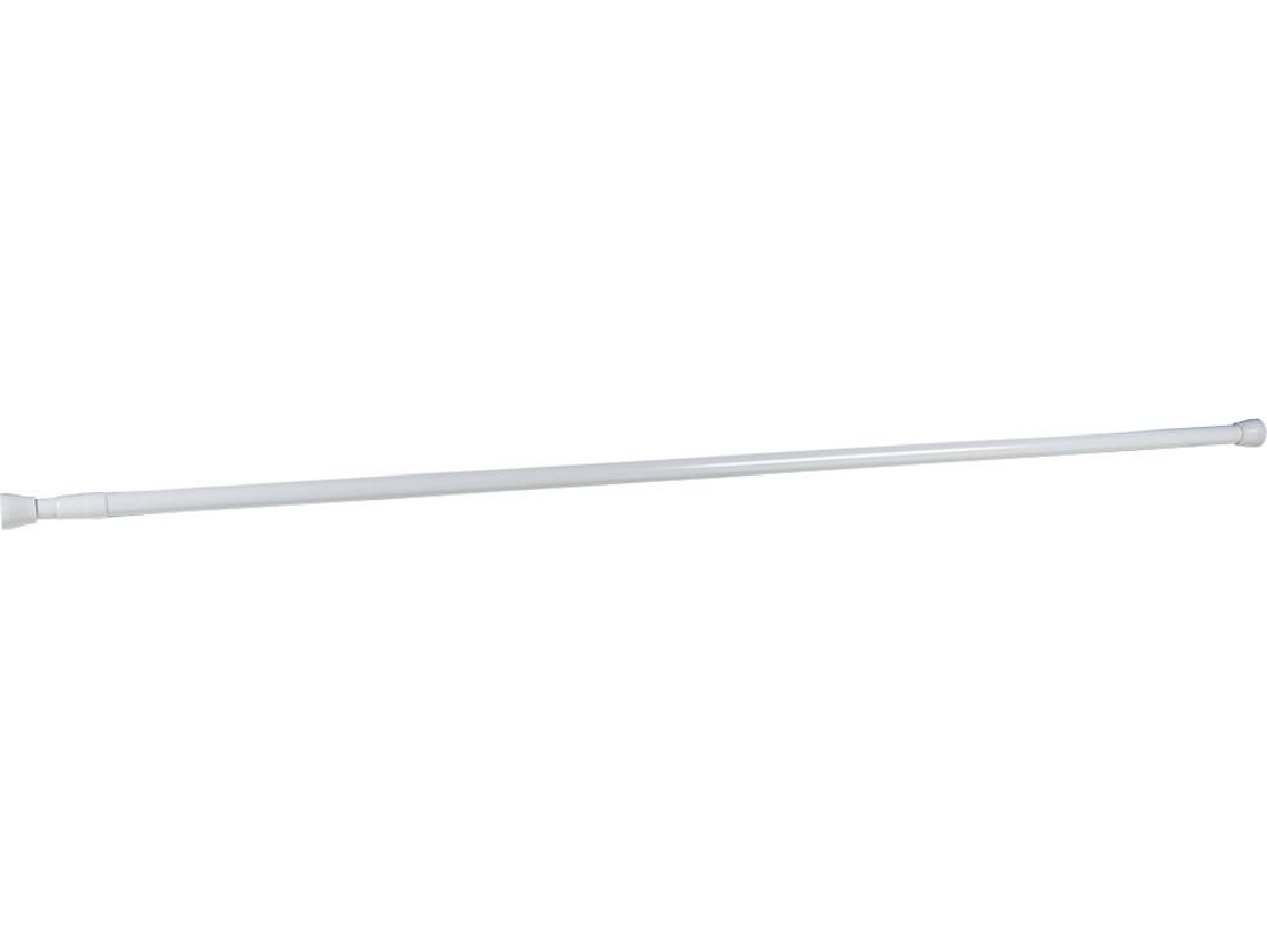 Barra Cortina Extensible (Presión) Modelo White 137-228Cm