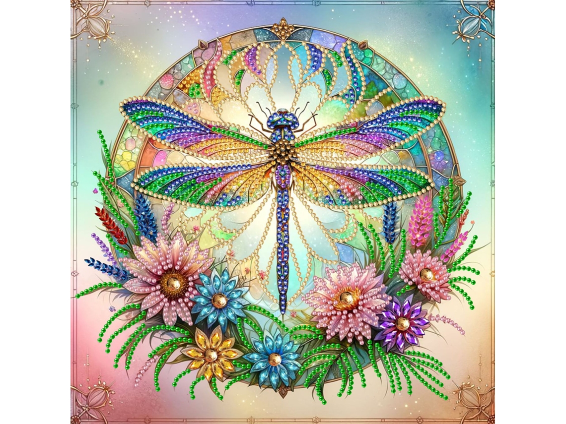 Pintura de diamante SIURN Ab26, manualidades, decoración del hogar (30 x 30 cm)