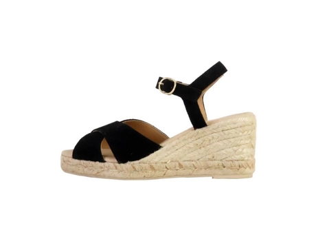 Sandalias de Tacón de Mujer GEOX Gelsa Piel Negro (40)
